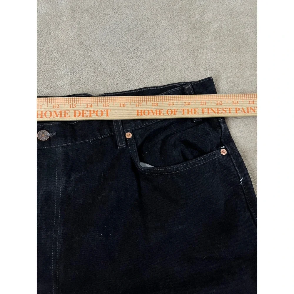 Vintage Levis 550 Relaxed Fit Jeans Men's 46(44)x30 Black Made in USA faded good